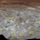 Map projection of Charon, Pluto’s largest moon.
